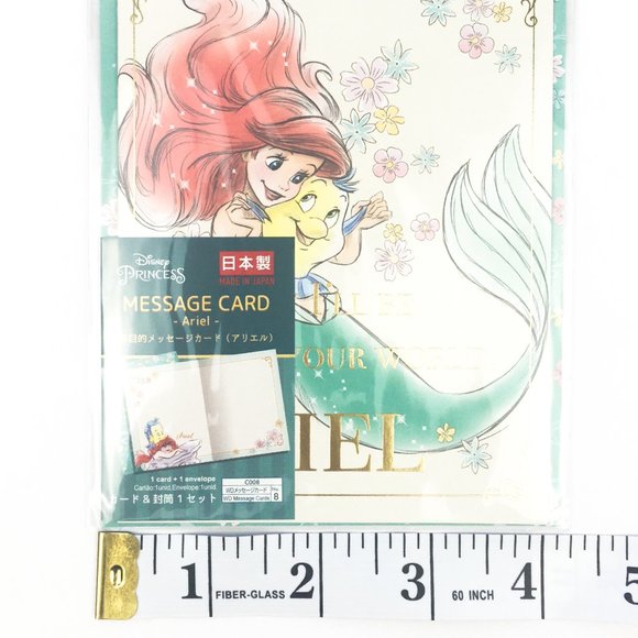Disney Collector's Princess Ariel Message Card - Picture 6 of 8